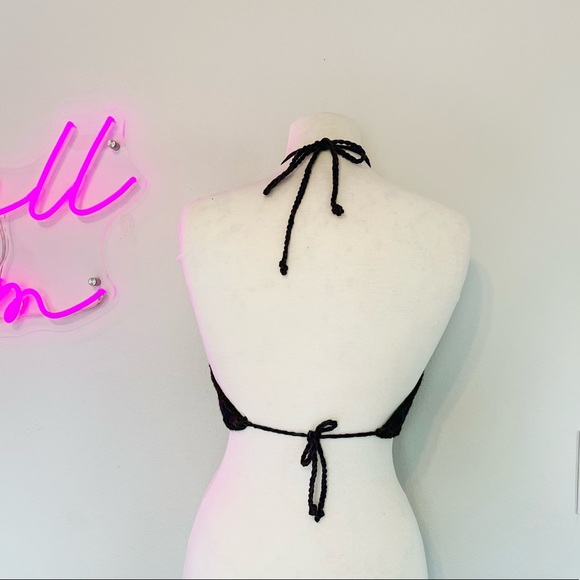 Crocheted Sun Mandala Halter Top - Picture 3 of 3